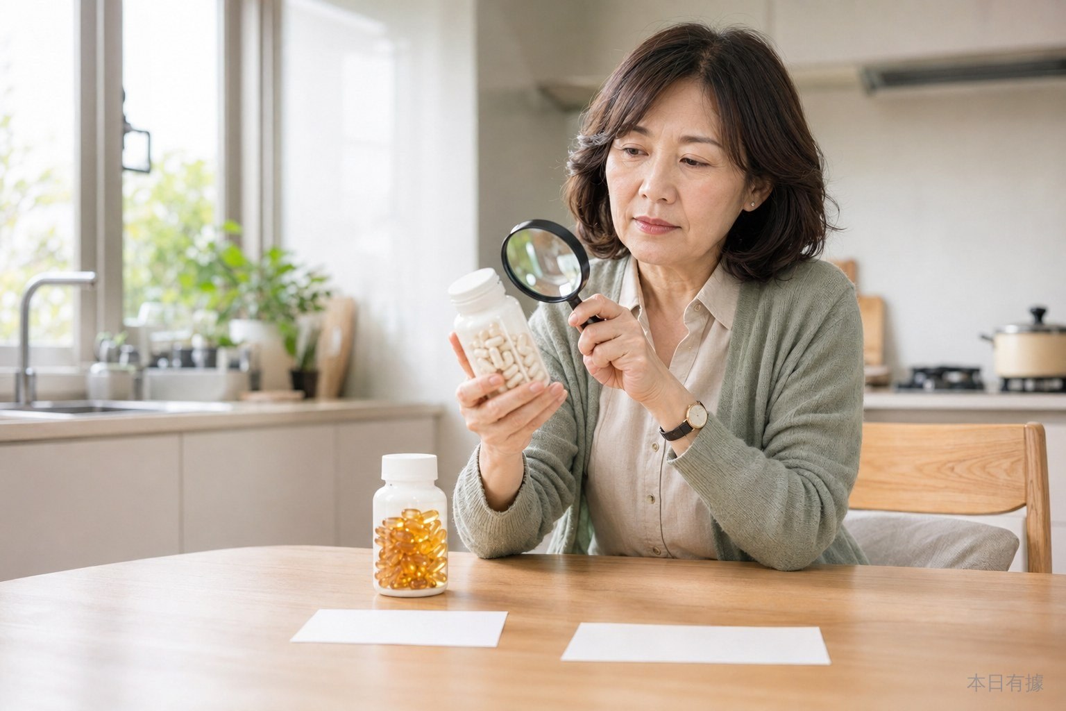 Omega-3 與魚油主題示意圖